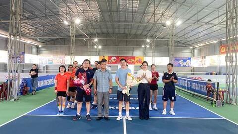 Văn phòng UBND tỉnh và Công an tỉnh Lạng Sơn phối hợp tổ chức giao lưu Pickleball