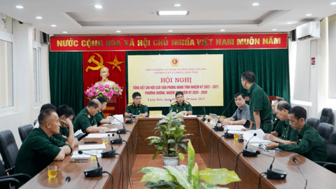 Chi hội Cựu chiến binh Văn phòng UBND tỉnh tổng kết nhiệm kỳ 2022 - 2025